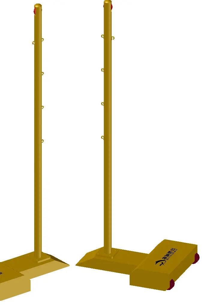 Badmintion Movable Post 80 kg stell 